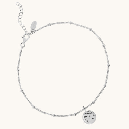 Sun Anklet Silver